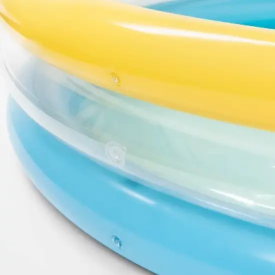 3 Ring Pool Blue Yellow - Sun Squad&trade; image {1}