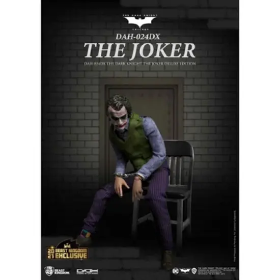 DC Comics The Dark Knight The Joker Deluxe Edition (Dynamic 8ction Hero) image {2}