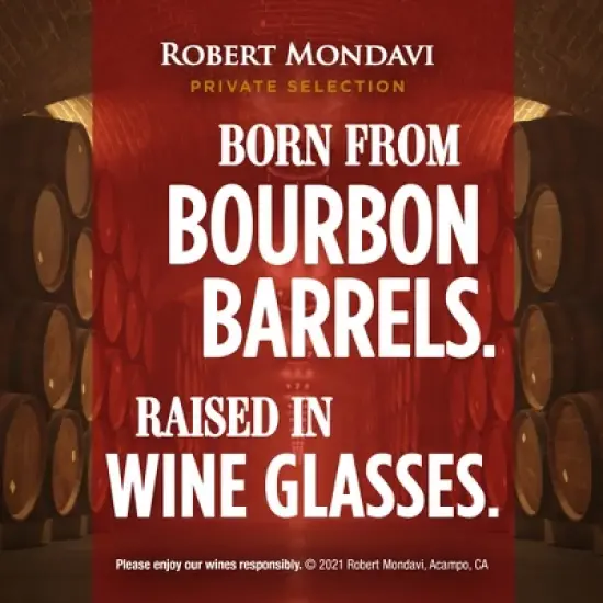 Robert Mondavi Private Selection Bourbon Barrel Aged Cabernet Sauvignon Red Wine - 750ml Bottle image {8}