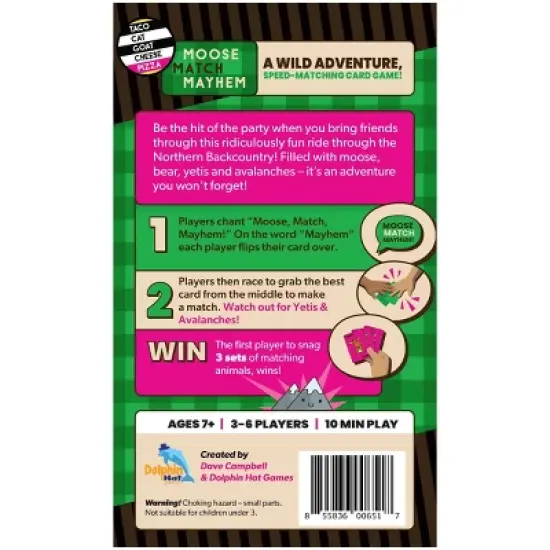 Moose Match Mayhem Card Game image {1}