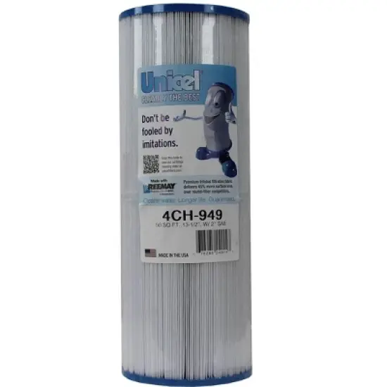 2) New Unicel 4CH-949 Pool Spa Waterway Replacement Filter Cartridges 50 Sq Ft image {1}