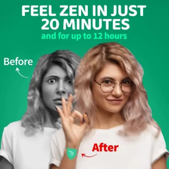 The Friendly Patch Zen Patches 28 Stress, Relax, Calm, Ashwagandha, Gaba & Gotu Kola image {4}