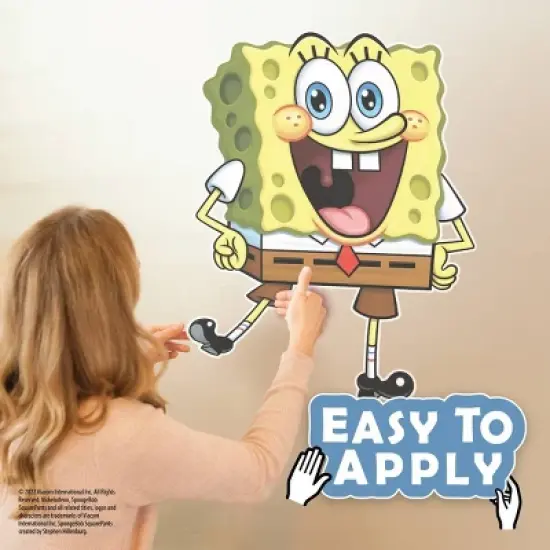 Sponge Bob Wall Decal - Decalcomania image {6}