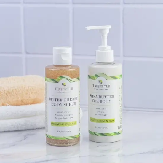 Tree To Tub Gentle Exfoliating Body Wash for Glowing Smooth Skin image {7}