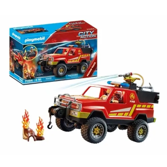 Playmobil Fire Rescue Truck image {4}