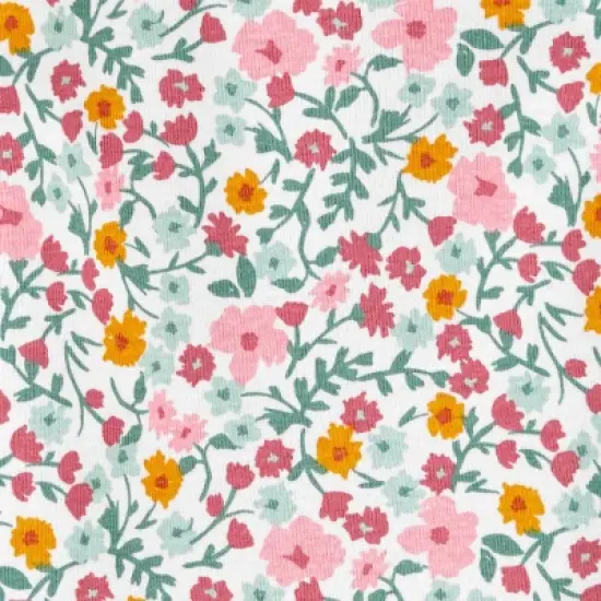 Carter's Just One You&reg; Baby Girls' 6pk Polka Dot and Floral Print Bodysuit - Green/Pink/Gray image {6}