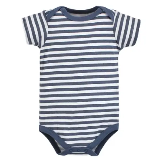 Hudson Baby Infant Boy Cotton Bodysuits, Dino Roar image {5}