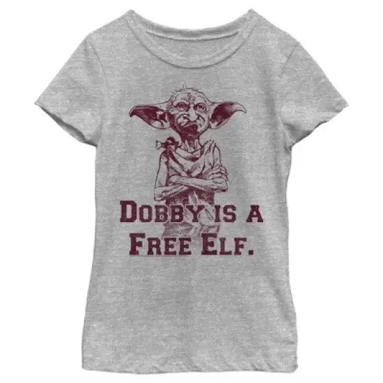 Girl's Harry Potter Dobby is a Free Elf T-Shirt image {4}