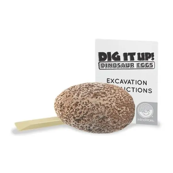 MindWare Countdown Calendar: 12 Days of Dig It Up! Dinosaur Discovery Eggs - 12 dig Projects to Excavate image {2}