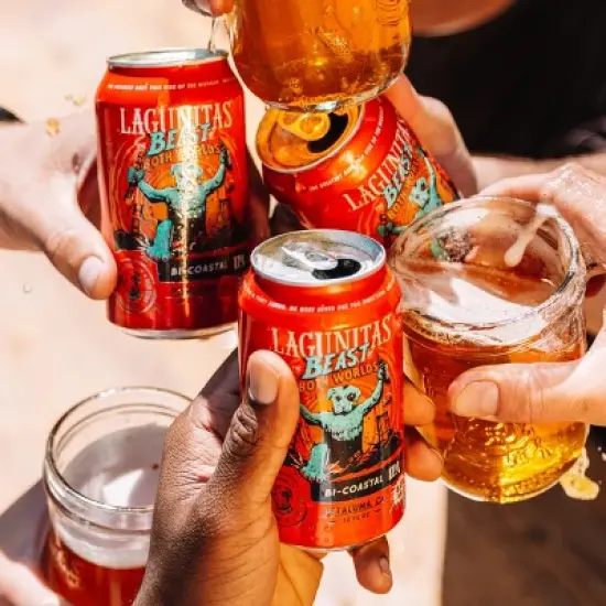 Lagunitas Beast of Both Worlds IPA Beer - 6pk/12 fl oz Cans image {4}