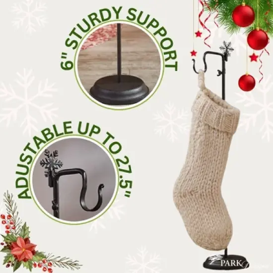 Park Designs Snowflake Adjustable Stocking Hanger image {2}