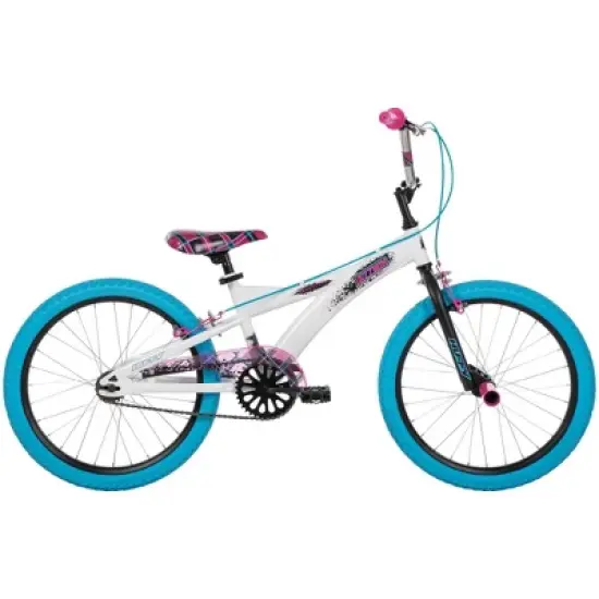 Huffy Jazzmin Kids' BMX Bike - 20" Wheels - White Gloss image {1}