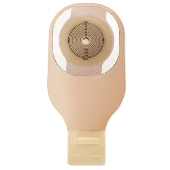 Hollister Premier Ostomy Pouch, CeraPlus Extended Wear, Beige, 2.5 in., 10 Count image {1}