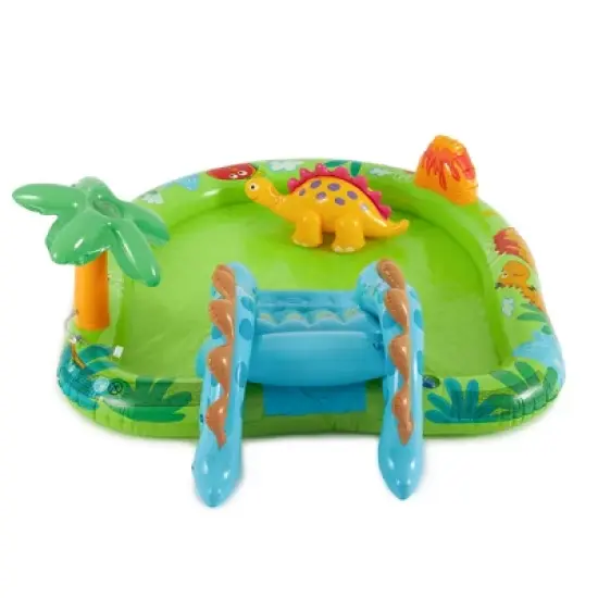 Intex 57166EP Little Dino Dinosaur Themed Inflatable Backyard Pool Play Center image {4}