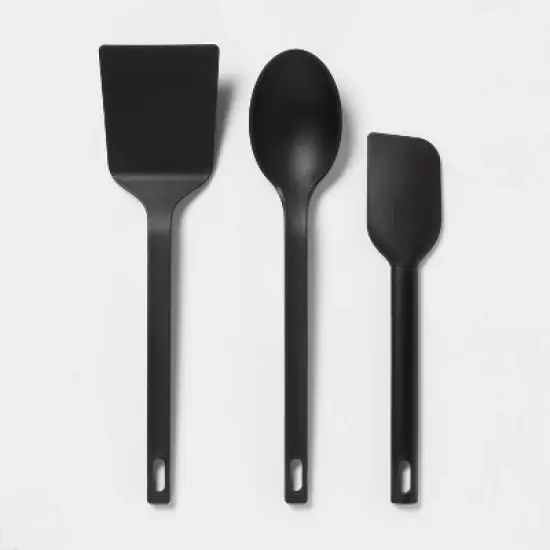 3pc Nylon Kitchen Utensil Set Turner Spoon Spatula - Room Essentials&trade; image {3}