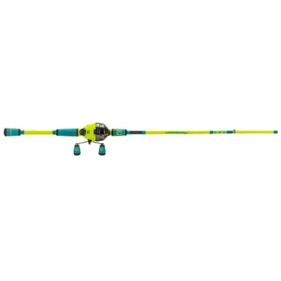ProFISHiency 6' High-VIS Spincast Combo - Yellow/Blue image {2}