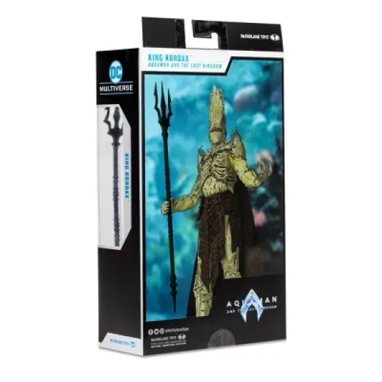 McFarlane Toys Aquaman Movie King Kordax 7" Action Figure image {10}