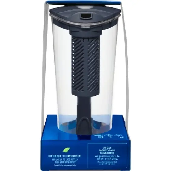 Brita Water Filter 10-Cup Stream Rapids Water Pitcher Dispenser - Gray image {6}