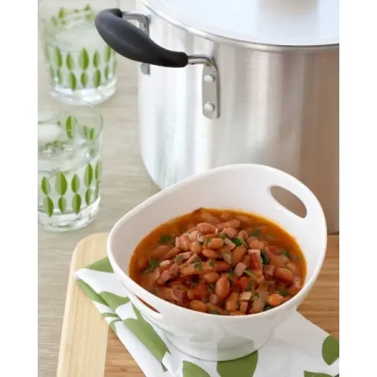 IMUSA 8qt Aluminum Pot with Glass Lid and Bakelite Handles image {4}