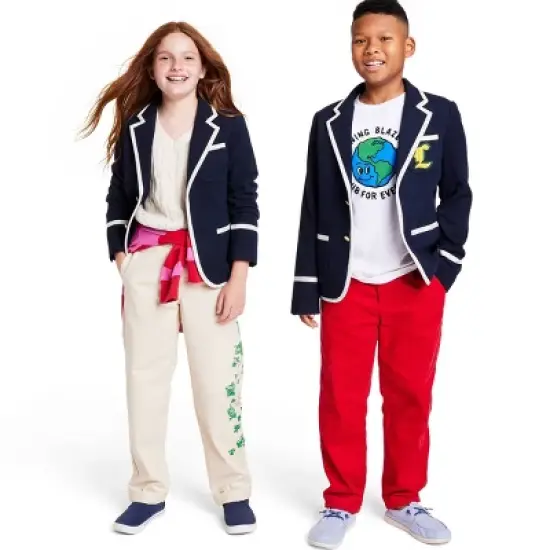Kids' Button Blazer - Rowing Blazers x Target image {7}