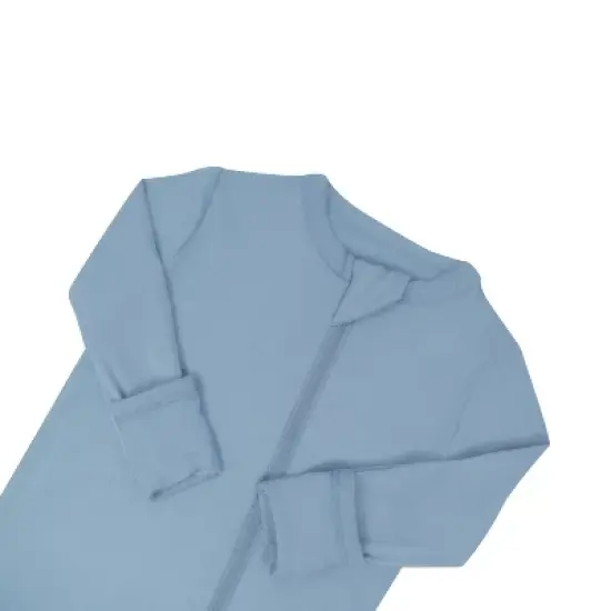 Kyte Baby Zippered Romper in Slate image {5}