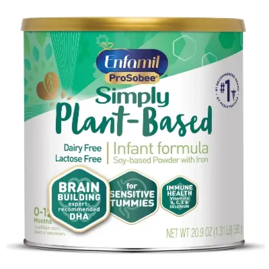 Enfamil Plant-Based Soy Powder Infant Formula - 20.9oz image {1}