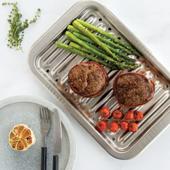 Nordic Ware Naturals&reg; Classic Broiler Pan image {1}