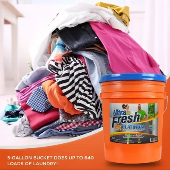 Ultra Fresh 6X Platinum Sport Laundry Detergent image {3}