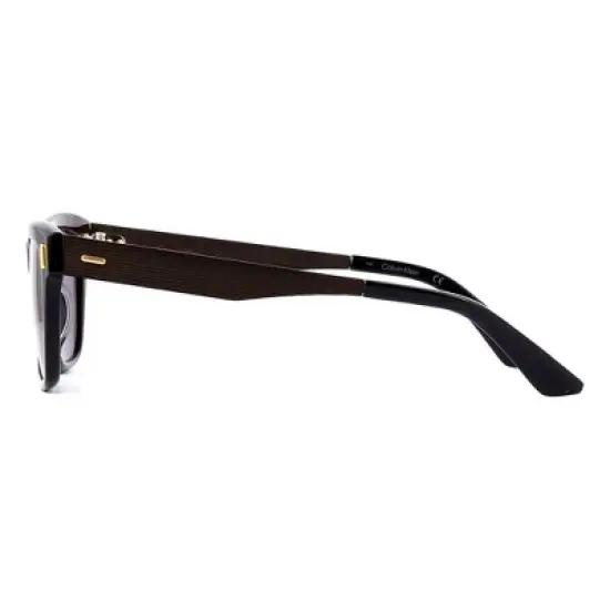 Calvin Klein CK 21526S 001 Unisex Rectangle Sunglasses Black 53mm image {1}