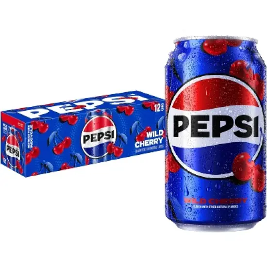 Pepsi Wild Cherry Cola - 12pk/12 fl oz Cans image {5}