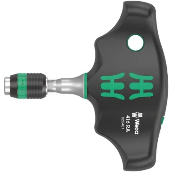 Wera Kraftform Kompakt 400 RA T-Handle Ratchet Set 2 - 9 Pieces image {1}