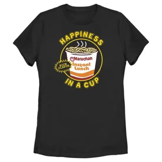 Women's Maruchan Happiness in a Cup T-Shirt image {3}