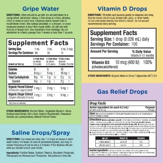 Mommy's Bliss Newborn Essentials Baby Care Gift Set - 4pk image {5}