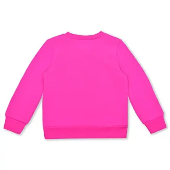 Sesame Street Girl's 2-Pack Graphic Pullover Sweatshirt and Taped Jogger Pants Set for toddler image {4}