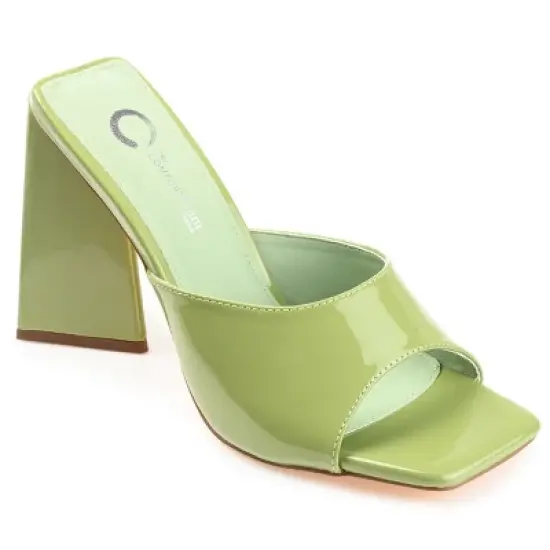 Journee Collection Womens Kammali Tru Comfort Foam Open Square Toe Block Heel Sandals image {12}