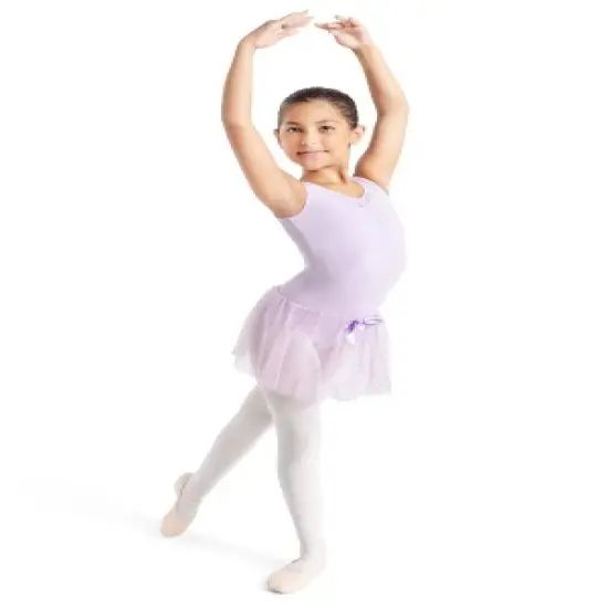 Capezio Glitter Glam Tank Pinch Front Dress - Girls image {5}