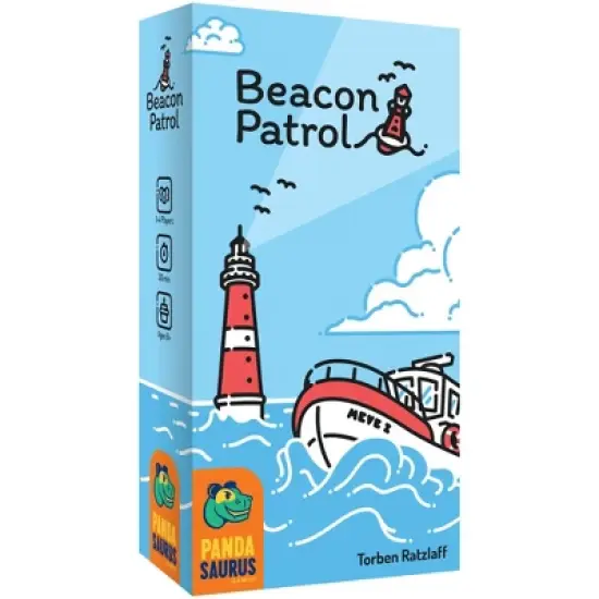 Asmodee Beacon Patrol Board Game: Creative Thinking, Problem Solving, 1-4 Players, 30-Minute Play, Cards & Tiles Included image {5}