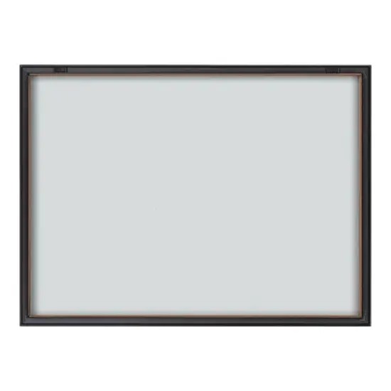 18" x 24" Blake This Week Teal Framed Printed Glass by the Creative Bunch Studio Gray - Kate & Laurel All Things Decor image {2}