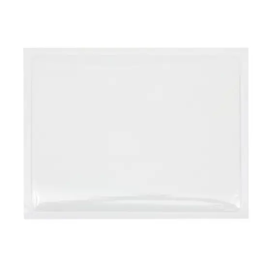 Juvale 100 Pack Top Load 4x6 Photo Sleeves with Adhesive, Index Card Holder for Office Supplies, Clear Label Pockets for Small Business image {7}