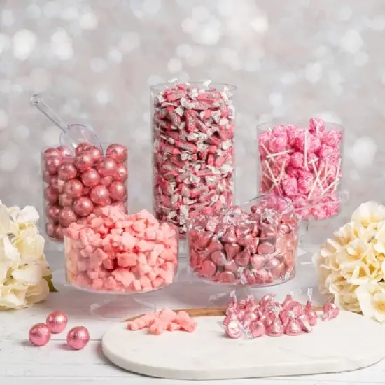 Pink Candy Buffet 6 lbs+  - by Just Candy (Feeds 12-18) image {1}