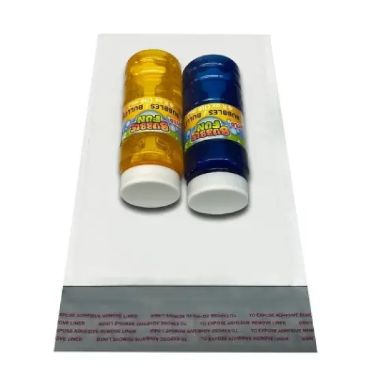 UOFFICE Pack of 250 Poly Bubble Mailer Bags 5"x10"- #00 Pouches with Self-Seal Closure image {6}