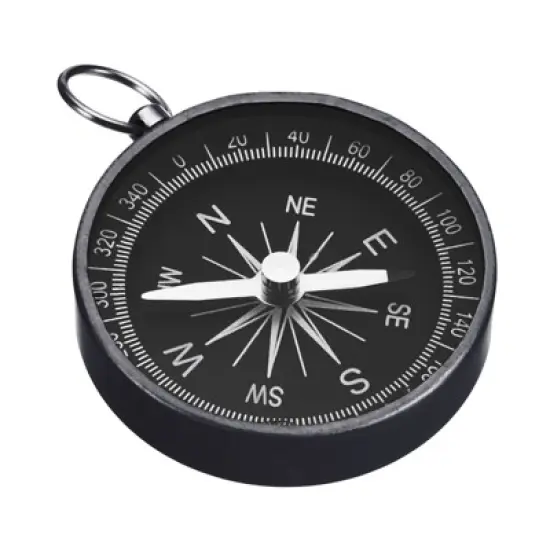 Unique Bargains Survival Gear Outdoors Camping Hiking Direction Navigation Pocket Compass image {5}