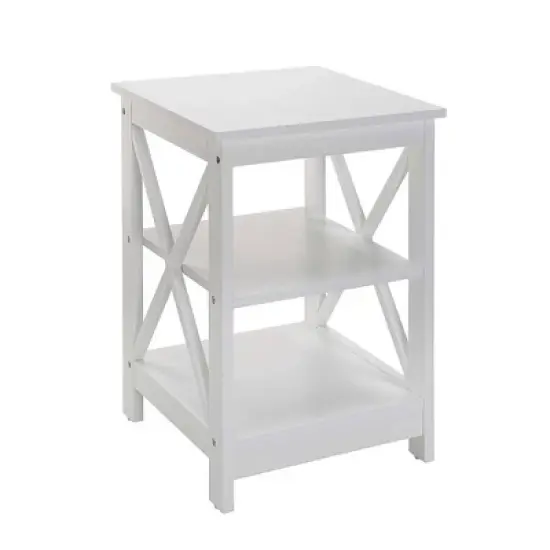 Oxford End Table with Shelves - Breighton Home image {10}
