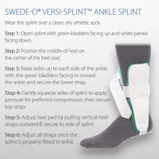 Swede-O Versi-Splint Ankle Splint image {5}