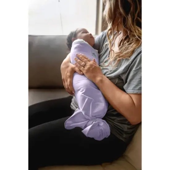 The Ollie World Swaddle - Lavender image {4}