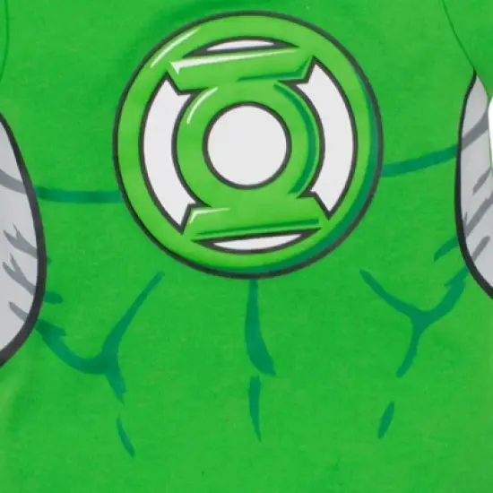 DC Comics Justice League Green Lantern The Flash Superman Baby 5 Pack Bodysuits Newborn to Infant image {8}