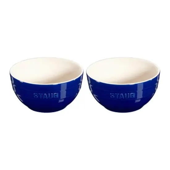 STAUB Ceramic 2-pc Large Universal Bowl Set image {4}