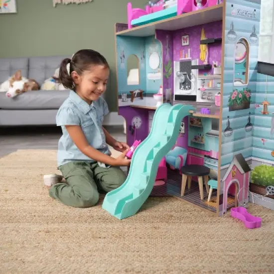 KidKraft Purrfect Pet Wooden Dollhouse image {5}