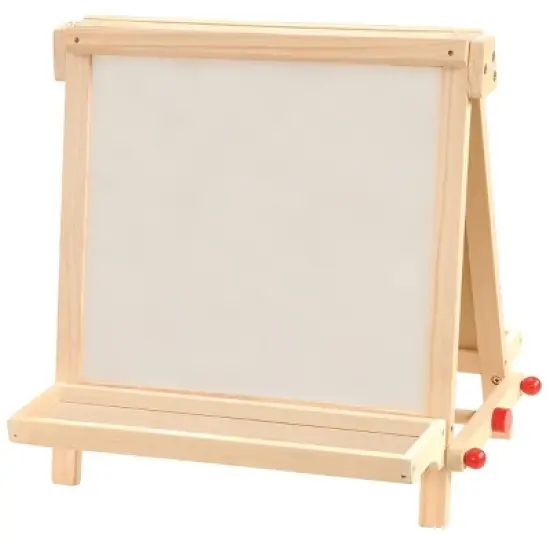 Kaplan Early Learning Wooden Tabletop Easel with Paint Pots image {2}