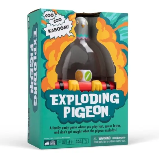 Exploding Kittens Exploding Pigeon Game image {9}